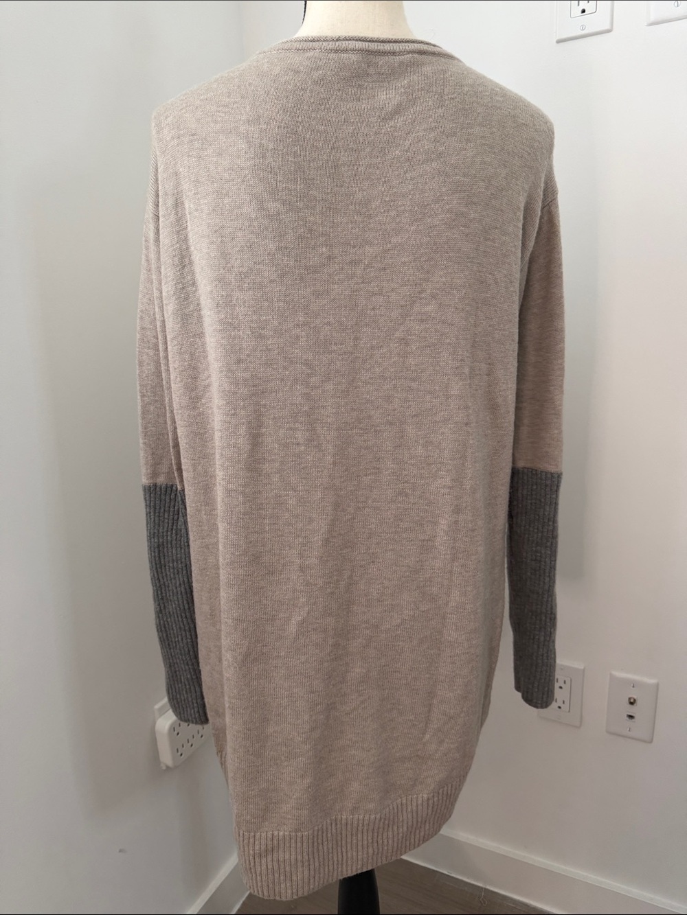 Athleta Tan Merino Nopa Extra Fine Wool Pullover Sweater. Sz Small - Picture 7 of 12